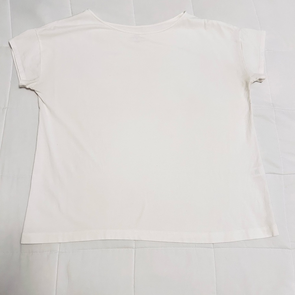 J. Jill luxe supima Short Sleeve Tee - Picture 3 of 8
